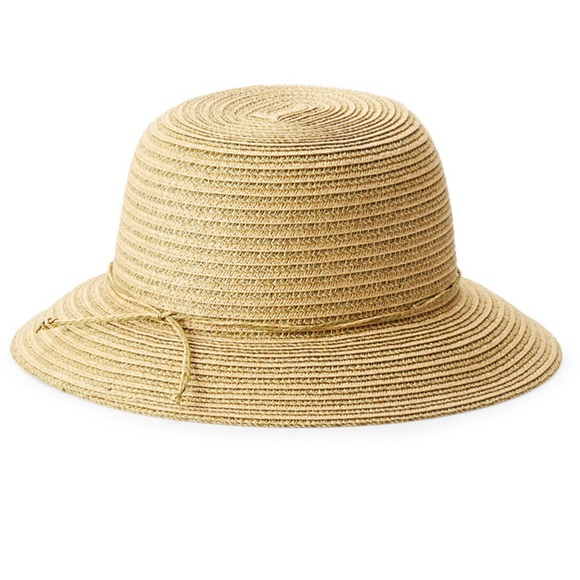 Sonoma Packable Natural Straw Cloche Hat - Picture 4 of 13